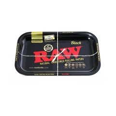 BANDEJA RAW BLACK METAL ROLLING MEDIANA - C2072