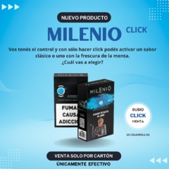 CIGARRILLOS MILENIO CLICK CONVERTIBLES (x20) / Cartón x 10 unidades - comprar online