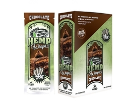 BLUNT WRAP HEMP CHOCOLATE x4 papeles + tips (15) - comprar online