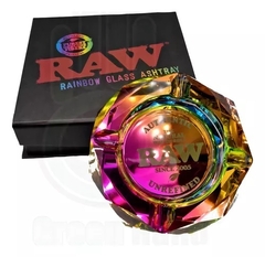 CENICERO DE VIDRIO RAW RAINBOW - comprar online