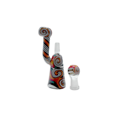 BONG PIREX PARA WAX MINI C/CLAVO PSYCO 11CM - C281 - comprar online