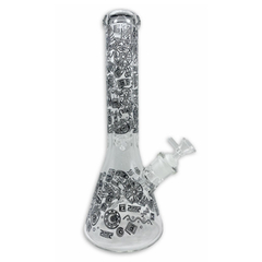 BONG PIREX AZTECA C/ATRAPAHIELO 34CM - C294