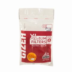 GIZEH FILTROS SLIM XL 6mm (bolsa x 100)