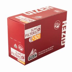 GIZEH FILTROS SLIM 6mm (bolsa x 120+30) - tienda online