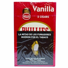 Cigarros Phillies BLUNT VAINILLA (caja x 5) - comprar online