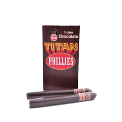 Cigarros Phillies TITAN CHOCOLATE (caja x 5) - comprar online