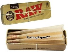 RAW TIN CONE CADDY FOR PREROLLED King Size en internet