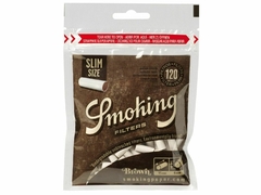 Filtros Smoking Slim Brown Bio x 150un