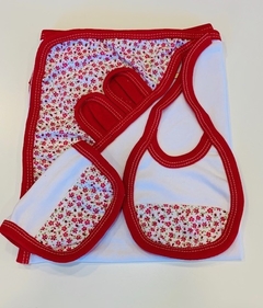 MANTA OREJITAS- BABERO Y BABITA- ABE0175 - comprar online
