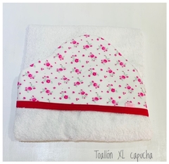 TOALLON XL CON CAPUCHA. BLU121 - La Casita