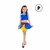 Fantasia Branca de Neve Cropped P | Regina Festas - comprar online