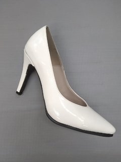 Luis XV Stiletto Clasico Blanco