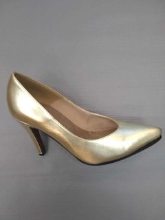 Luis XV Stiletto Clasico ORO - comprar online