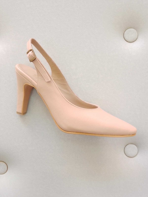 Stilleto Fiorella Taco 9cms (Nude)