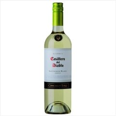 Vinho Chileno Branco Concha Y Toro CASILLERO DEL DIABLO Reserva Sauvignon Blanc Garrafa 750ml