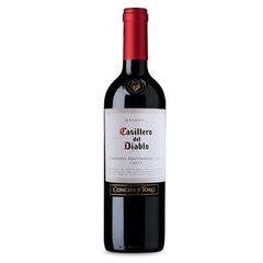 Vinho Chileno Tinto Concha Y Toro CASILLERO DEL DIABLO Reserva Carbernet Sauvignon Garrafa 750ml