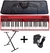 Kit Completo Teclado Sinte 5 Octavas Roland Go Keys Go-61 - comprar online