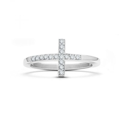 ANILLO CRUZ PAVE