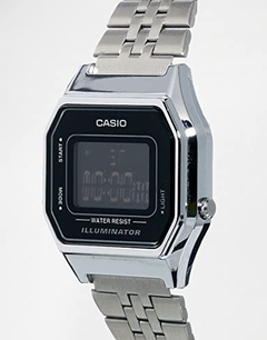 Reloj Casio Vintage Unisex La680wa-1bdf Agente Oficial - Creo Joyas