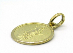 Medalla San Expedito 12mm Oro 18 Ktes. 1.2 Grs (117894) Envio Gratis en internet