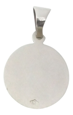 Medalla San Judas Tadeo 18mm Plata 925 Creo Joyas - comprar online