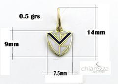 Escudo Mini Velez De Oro 18 Ktes 0.5 Grs (117799) - tienda online