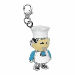 Dije Monona Plata 925 Cocinero Chef Ref 85