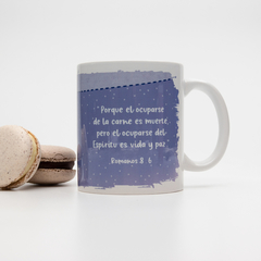 Taza de cerámica - Romanos 8:6 - comprar online