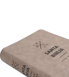 SANTA BIBLIA NVI LETRA GRANDE, TAMAÑO COMPACTO CON CIERRE – MARRON - comprar online