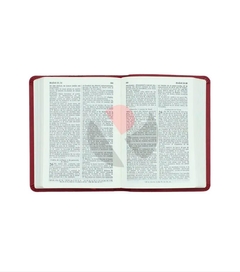 SANTA BIBLIA RVR 1960, EDICION COMPACTA (TAPA PIEL RUBI) - comprar online