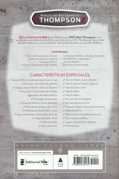 Biblia de Referencia Thompson RV 1960 - Tapa Dura - comprar online