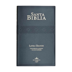 Biblia Reina Valera 1960 Letra Grande Concordancia Tapa Vinil Palabras de Jesús en Cursiva