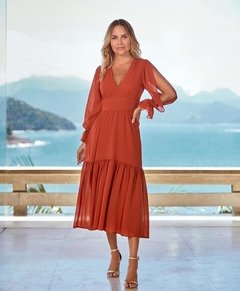 Vestido Midi - Cód 33084 - comprar online