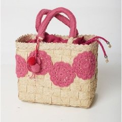Bolsa Flor Croche.Cód.021753