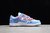 Nike SB Dunk Low OFF-WHITE X Futura Collaboration White Blue on internet