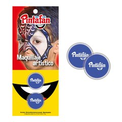 MAQUILLAJE ARTISTICO PINTAFAN SET X 2 unid 2 GRS AZUL FRANCIA - AZUL FRANCIA