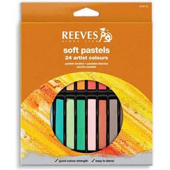 SET PASTEL TIZA REEVES X 24 COLORES