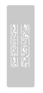 EQ STENCIL GRANDE 135 X 300 N° 12 FILETEADO GUARDA - comprar online