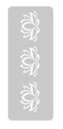 EQ STENCIL MINI 45 X 170 N°306 FLOR DE LOTO - comprar online