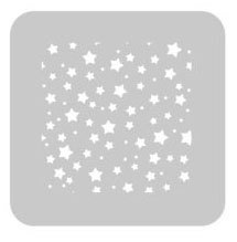 EQ STENCIL CUADRADO 150 X 150 N° 903 FONDO DE ESTRELLAS - comprar online