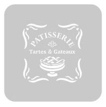 EQ STENCIL CUADRADO 150 X 150 N° 910 PATISSERIE - comprar online