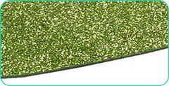 GOMA EVA GLITTER 40X60CM VERDE CLARO