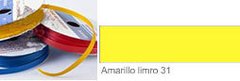 CINTA FALLETINA No 1 6MM X 10 mts. AMARILLO LIMON