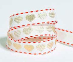 CINTA GOLDEN HEARTS 15MMX 10MTS