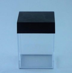 CAJA CRISTAL T/NEGRA N° 3 4,5X3,5X7 CM ALT