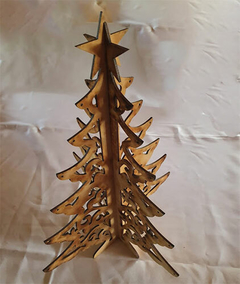 PINO 3D NAVIDAD 60 CM C-LASER