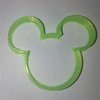 CORTANTES PLASTICO SERIE A CPA002 SILUETA CARA MICKEY 6X5CM