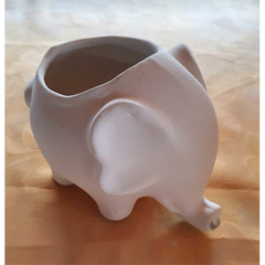 BIZCOCHO CERAMICO PARA ESPONJA ELEFANTE 13CM