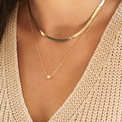 CHOKER FITA SLIM EM SEMIJOIA - comprar online