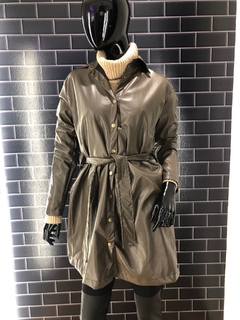 Saco Trench “Paula Pas” engomado